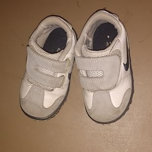 White Nike Kids Shoes
